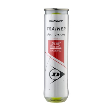 Dunlop Tennis Balls Trainer VDT Official Can of 4